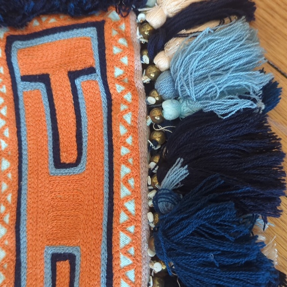 Free People embroidered crossbody bag with leather strap - Picture 6 of 15